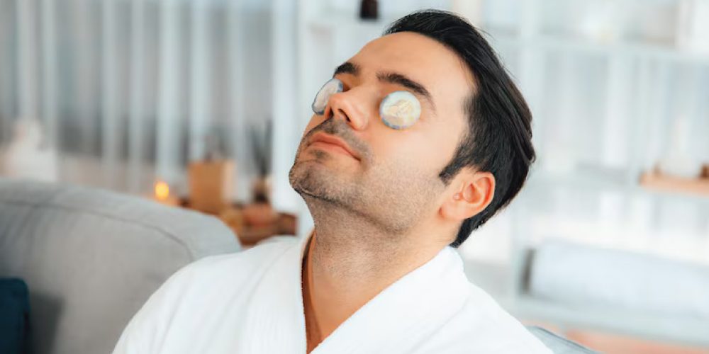man-customer-indulges-rejuvenating-with-cucumber-facial-care-quiescent_31965-387162
